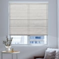 thumbnail image 1 of Keego Cordless Roman Shades Fabric Roman Shades for Window Light Filtering Elegant Blinds for Room Custom Size(Natural, 50.5"W x 56"H), 1 of 8
