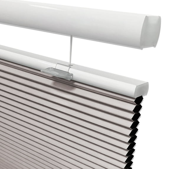 Keego Cordless Top Down Bottom Up Shades Free Moving Cellular Window Blinds Customizable for Home Bedroom Kitchen Decor Gray 100% Blackout 26"w x 44"h
