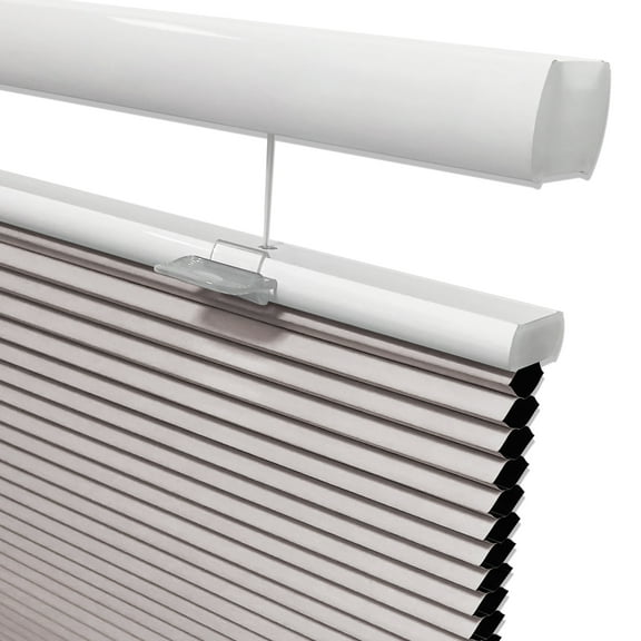 Keego Cordless Top Down Bottom Up Shades Free Moving Cellular Window Blinds Customizable for Home Bedroom Kitchen Decor Gray 100% Blackout 52"w x 52"h