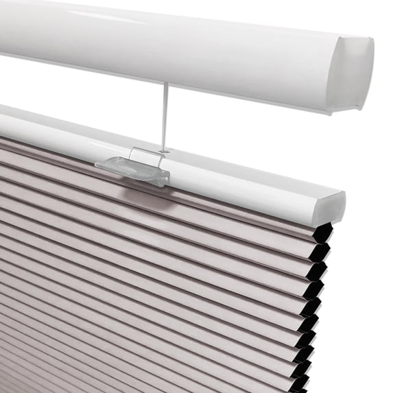Keego Cordless Top Down Bottom Up Shades Free Moving Cellular Window Blinds Customizable for Home Bedroom Kitchen Decor Gray 100% Blackout 60"w x 56"h
