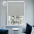 thumbnail image 1 of Keego No Drill Motorized Blinds, Smart Blinds for Windows Work with Voice Assistant, Custom Automatic Blinds with Pull-Rod Trigger Motorized Roller Shades - Gray (Filtering), 42.5"W x 48"H, 1 of 7