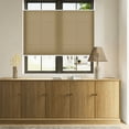 thumbnail image 1 of Keego Free Moving Cordless Cellular Shades Window Blinds Size and Color Customizable Coffee 100% Blackout 27"w x 40"h, 1 of 8