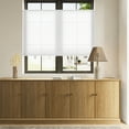 thumbnail image 1 of Keego Free Moving Cordless Cellular Shades Window Blinds Size and Color Customizable White 100% Blackout 50"w x 36"h, 1 of 9