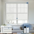 thumbnail image 1 of Keego Motorized Blinds with Remote Control Rechargeable Battery Automatic Window Shades Smart Light Filtering Roller Shades for Home Office Hotel White 37"W X 66"H, 1 of 9
