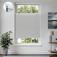 thumbnail image 1 of Keego New Upgraded No Drill Cellular Shades Top Down Bottom Up Honeycomb Blinds Cordless Window Blinds Easy to Install Cellular Shade for Windows, Blackout - White, 33"W x 70"H, 1 of 8