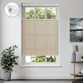 thumbnail image 1 of Keego New Upgraded No Drill Cellular Shades Top Down Bottom Up Honeycomb Blinds Cordless Window Blinds Easy to Install Cellular Shade for Windows, Light Filtering - Sand, 34"W x 70"H, 1 of 8