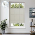 thumbnail image 1 of Keego New Upgraded No Drill Cellular Shades Top Down Bottom Up Honeycomb Blinds Cordless Window Blinds Easy to Install Cellular Shade for Windows, Light Filtering - Fog, 29"W x 64"H, 1 of 8