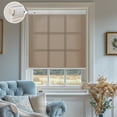 thumbnail image 1 of Keego New Upgraded No Drill Cordless Cellular Shades Light Filtering Honeycomb Blinds Easy Installation Heat Insulating Noise Reducing Window Shades, Light Filtering - Tan, 53"W x 72"H, 1 of 8