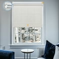 thumbnail image 1 of Keego No Drill Motorized Blinds, Smart Blinds for Windows Work with Voice Assistant, Custom Automatic Blinds with Pull-Rod Trigger Motorized Roller Shades - Beige (Filtering), 48.5"W x 60"H, 1 of 7