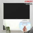 thumbnail image 1 of Keego Roller Shades Cordless Blackout Privacy Window Blinds Customizable Color and Size for Bedroom and Living Room Home and Office Privacy Customizable Color and Size Black 49"w x 68"h, 1 of 9