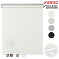 thumbnail image 1 of Keego Roller Shades Cordless for Home Windows Blinds Light Filtering Privacy Customizable Color and Size White 45"w x 68"h, 1 of 9