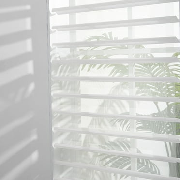Keego Shangri-La Window Shades Sheer Shades UV Protection Room Darkening Day and Night Blinds for Windows for Home Office (Blackout - White, 20"W x 48"H)