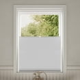 thumbnail image 1 of Keego Top Down Bottom Up Cellular Shades Cordless Blackout Honeycomb Blinds 9/16" Single Cell Thermal Insulated Window Shades for Indoor Windows (Gray Sheen-Blackout, 37"W x 48"H), 1 of 7
