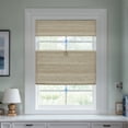 Keego Top Down Bottom Up Roman Shades for Windows Cordless Natural