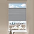 thumbnail image 1 of Keego Top Down Bottom Up Shades 45mm Single Cell Window Blinds Cordless Cellular Blinds Pull Down Honeycomb Shades Thermal Insulated Blinds (Gray Sheen-Light Filtering, 30"W x 78"H), 1 of 6