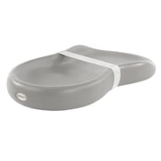 Peanut Changer The Original Made in USA Easy-to-Clean Changing pad and The only Shell Over Foam, Fully impermeable to Fluid - Gray