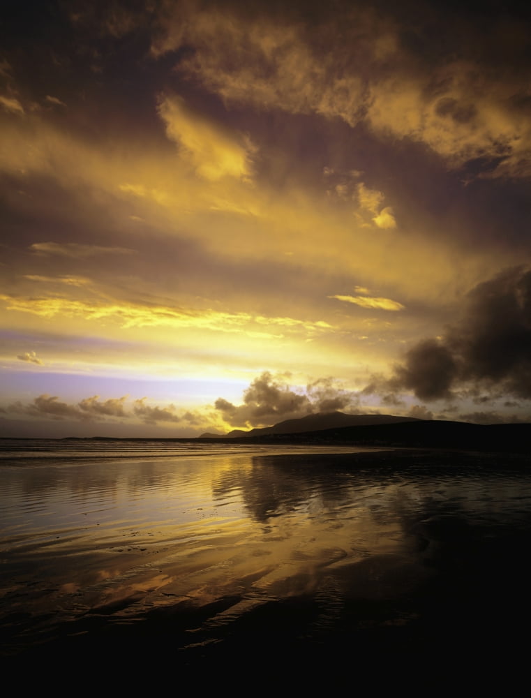 Keel Achill Island Co Mayo Ireland Canvas Art - The Irish Image Collection Design Pics (13 x 17)