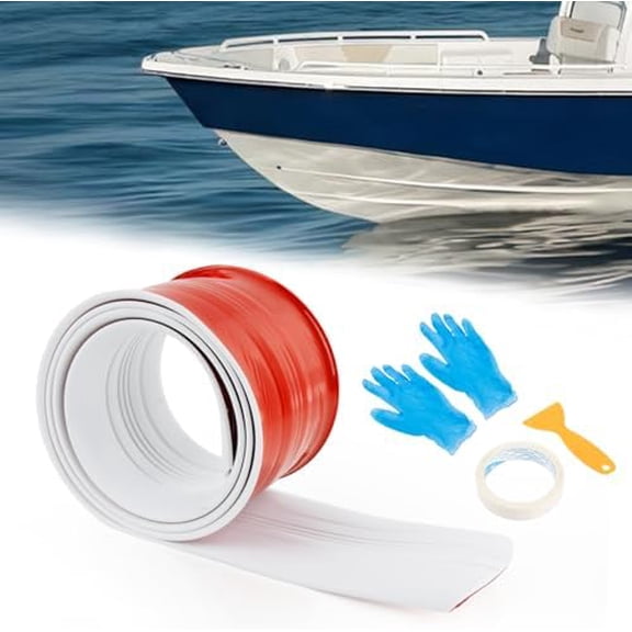 Keel Guard for Fiberglass Boat 5 Self-Adhesive Keel Protector to Withstand Rocks, Slopes,6FT Length,Fit Under 18 FT Boat$$Watercraft