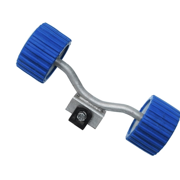 Keel Rollers For Yacht Trailers With Anti-Skid Rubber And Steel Brackets