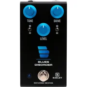 Keeley Electronics Blues Disorder Overdrive & Distortion Effects Pedal Black/Blue