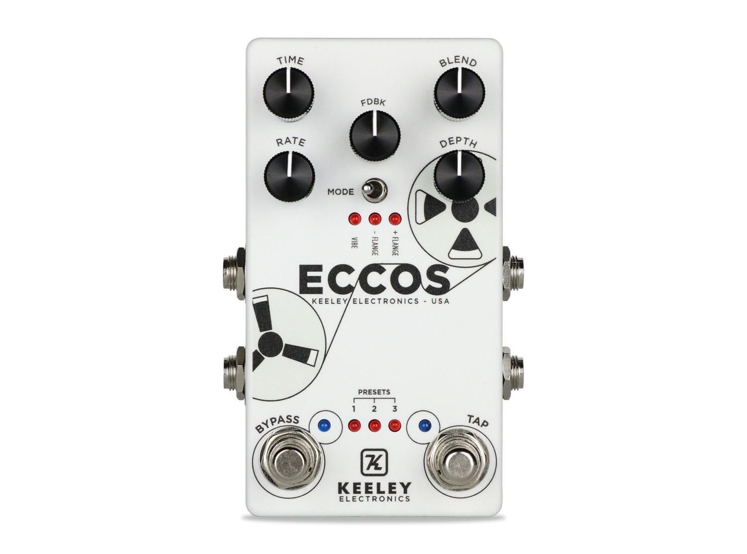 New - Keeley Eccos Tape Delay Looper Guitar Effects Pedal