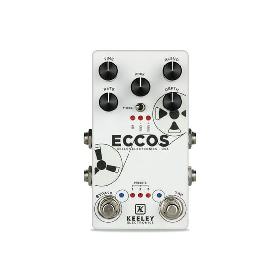 New - Keeley Eccos Tape Delay Looper Guitar Effects Pedal