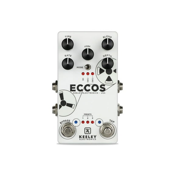 New - Keeley Eccos Tape Delay Looper Guitar Effects Pedal