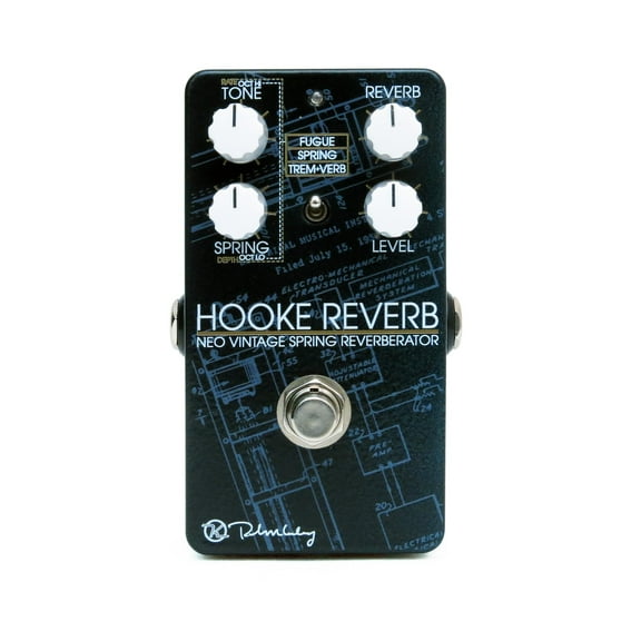 Keeley Hooke Spring Reverb Effects Pedal