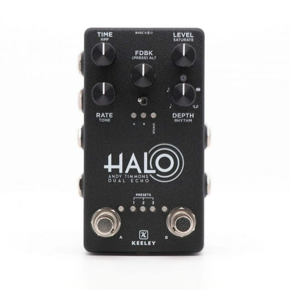 Keeley Electronics Halo – Andy Timmons Dual Echo Guitar Effect Pedal