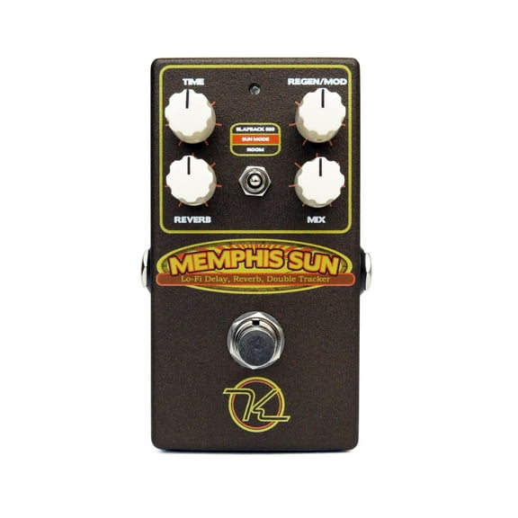 Keeley KSUN Memphis Sun Lo-Fi Delay Reverb Effects Pedal