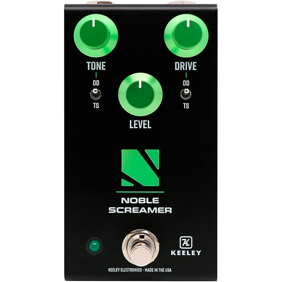 Keeley Noble Screamer Overdrive Effects Pedal Black