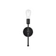 thumbnail image 1 of Keely 1 light black wall sconce, 1 of 3