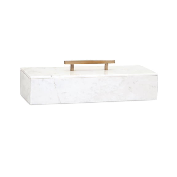 Keely Marble Lidded Box