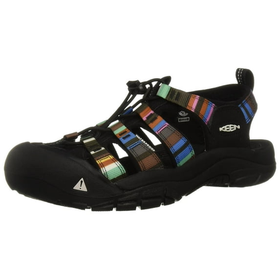 Keen 1003480: Women's Newport H2 Raya Black Multicolor Sandal (9 D(M) US Men)