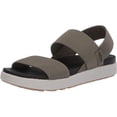 thumbnail image 1 of Keen 1022623-7 Womens Elle Backstrap Casual Platform Open Toe Sandal, Dusty Olive & White - Size 7, 1 of 1