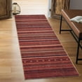 thumbnail image 1 of Keen Home Design Machine Washable Area Rugs with Non-slip Backing, Ideal for Hallway, Living Room, Bedroom, Kitchen and Laundry Room, Vintage Moroccan and Low Pile Rug - ( 2'6'' x 12' ), 1 of 9