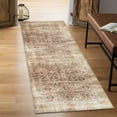 thumbnail image 1 of Keen Home Design Machine Washable Area Rugs with Non-slip Backing, Ideal for Hallway, Living Room, Bedroom, Kitchen and Laundry Room, Vintage Moroccan and Low Pile Rug - ( 2'6'' x 12' ), 1 of 9