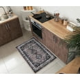 thumbnail image 1 of Keen Home Design 2x3 Rug - Machine Washable Entry Rug with Non-Slip Backing, Ideal for Enteryway, Kitchen, Bathroom, Laundry Room - Vintage, Easy Clean, Durable, Low Pile Rug - (2' x 3'), 1 of 8