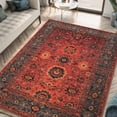 thumbnail image 1 of Keen Home Design Machine Washable Area Rugs with Non-slip Backing, Ideal for Hallway, Living Room, Bedroom, Kitchen and Laundry Room, Vintage Moroccan and Low Pile Rug ( 3' x 5' ), 1 of 9