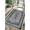 thumbnail image 1 of Keen Home Design Machine Washable Area Rugs with Non-slip Backing, Ideal for Hallway, Living Room, Bedroom, Kitchen and Laundry Room, Vintage Moroccan and Low Pile Rug ( 3' x 5' ), 1 of 9