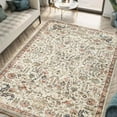 thumbnail image 1 of Keen Home Design Machine Washable Area Rugs with Non-slip Backing, Ideal for Hallway, Living Room, Bedroom, Kitchen and Laundry Room, Vintage Moroccan and Low Pile Rug - ( 4' x 6' ), 1 of 9