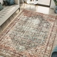 thumbnail image 1 of Keen Home Design Machine Washable Area Rugs with Non-slip Backing, Ideal for Hallway, Living Room, Bedroom, Kitchen and Laundry Room, Vintage Moroccan and Low Pile Rug - ( 5' x 7' ), 1 of 9