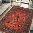 thumbnail image 1 of Keen Home Design Machine Washable Area Rugs with Non-slip Backing, Ideal for Hallway, Living Room, Bedroom, Kitchen and Laundry Room, Vintage Moroccan and Low Pile Rug - ( 5' x 7' ), 1 of 9