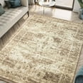 thumbnail image 1 of Keen Home Design Machine Washable Area Rugs with Non-slip Backing, Ideal for Hallway, Living Room, Bedroom, Kitchen and Laundry Room, Vintage Moroccan and Low Pile Rug - ( 6' x 9' ), 1 of 9