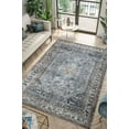 thumbnail image 1 of Keen Home Design Machine Washable Area Rugs with Non-slip Backing, Ideal for Hallway, Living Room, Bedroom, Kitchen and Laundry Room, Vintage Moroccan and Low Pile Rug - ( 6' x 9' ), 1 of 9