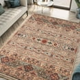 thumbnail image 1 of Keen Home Design Machine Washable Area Rugs with Non-slip Backing, Ideal for Hallway, Living Room, Bedroom, Kitchen and Laundry Room, Vintage Moroccan and Low Pile Rug - ( 6' x 9' ), 1 of 9