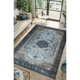 thumbnail image 1 of Keen Home Design Machine Washable Area Rugs with Non-slip Backing, Ideal for Hallway, Living Room, Bedroom, Kitchen and Laundry Room, Vintage Moroccan and Low Pile Rug - ( 6' x 9' ), 1 of 9