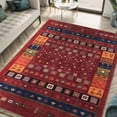 thumbnail image 1 of Keen Home Design Machine Washable Area Rugs with Non-slip Backing, Ideal for Hallway, Living Room, Bedroom, Kitchen and Laundry Room, Vintage Moroccan and Low Pile Rug - ( 9' x 12' ), 1 of 9