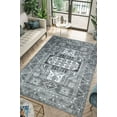 thumbnail image 1 of Keen Home Design Machine Washable Area Rugs with Non-slip Backing, Ideal for Hallway, Living Room, Bedroom, Kitchen and Laundry Room, Vintage Moroccan and Low Pile Rug - ( 9' x 12' ), 1 of 9