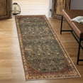 thumbnail image 1 of Keen Home Design Machine Washable Area Rugs with Non-slip Backing, Ideal for Hallway, Living Room, Bedroom, Kitchen and Laundry Room, Vintage Moroccan and Low Pile Rug - ( 2'6'' x 10'), 1 of 9